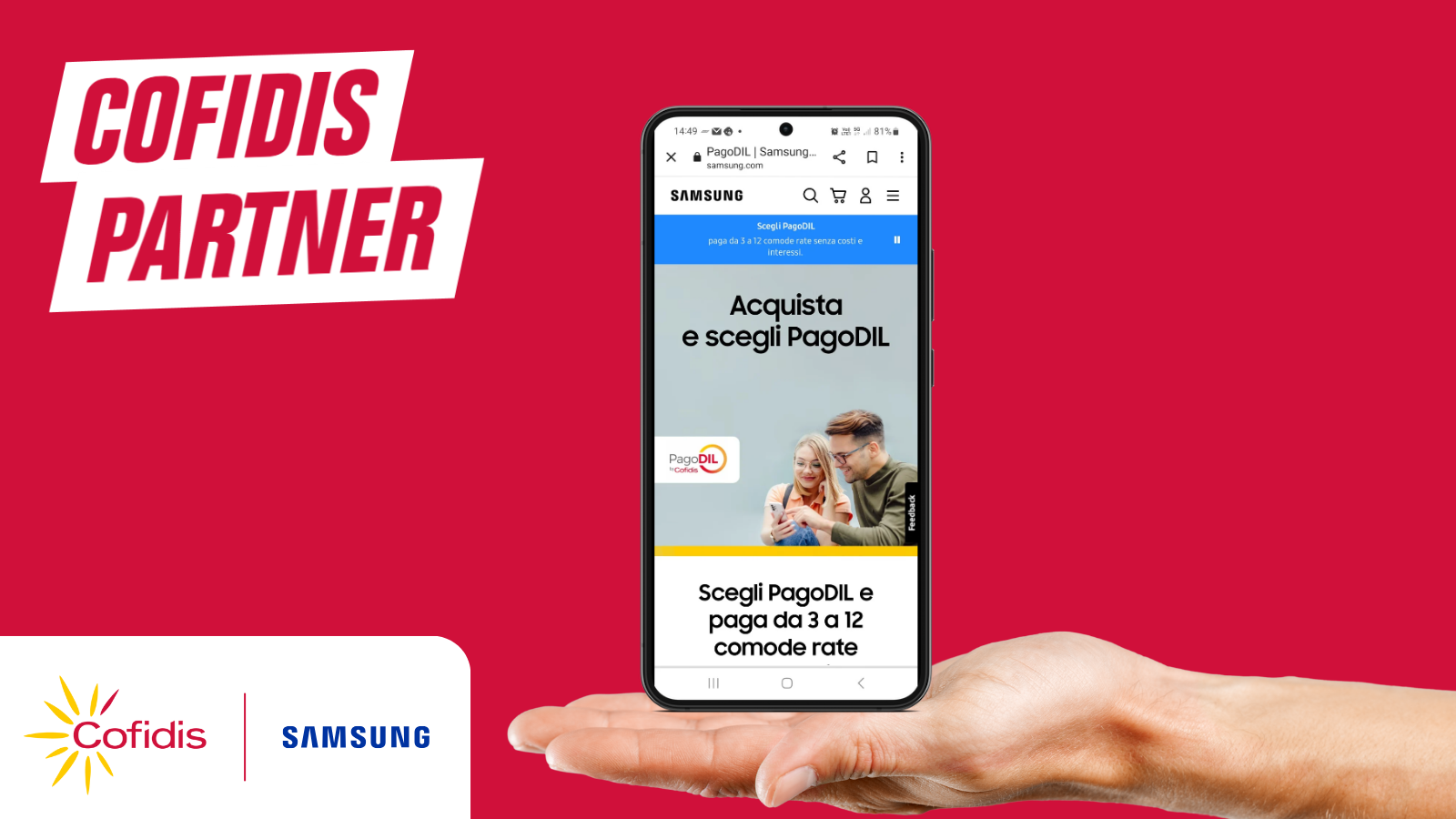 Paga con PagoDIL su store Samsung