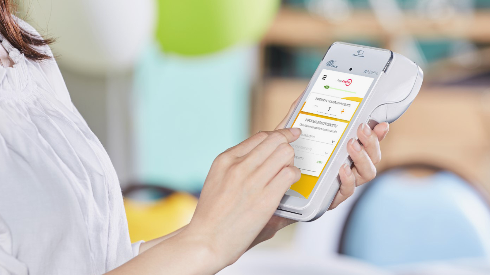 pagamento con pagocredit attraverso smartpos